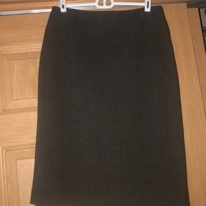 Brown dress skirt